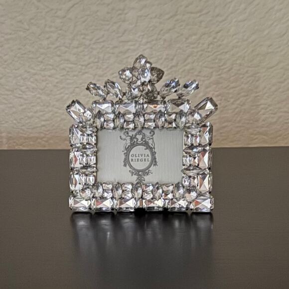 Olivia Riegel Other - Olivia Riegel Tiara Swarovski Crystal 2x3 Photo Frame, with Original Box Rare